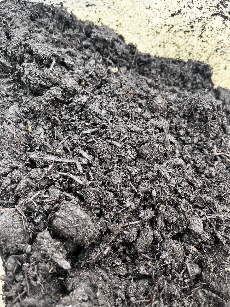 Close-up of Pass 100 soil conditioner